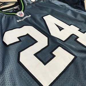 Seattle Seahawks Jersey vintage stitched sewn
